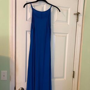 Source Unknown Vibrant Blue Maxi Dress